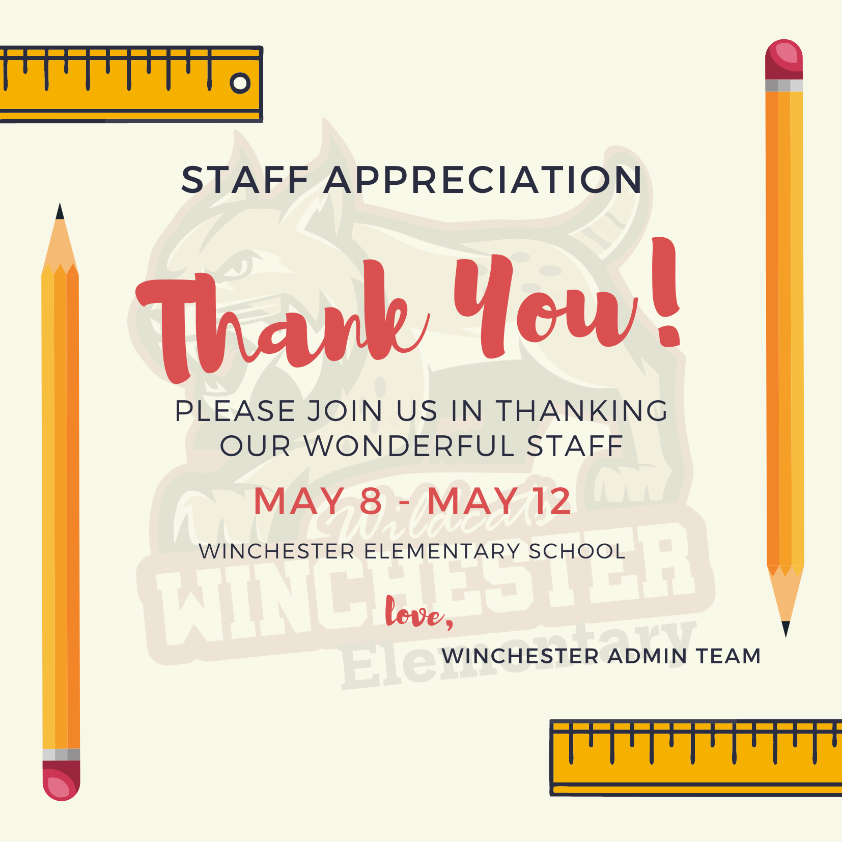 Staff Appreciation week